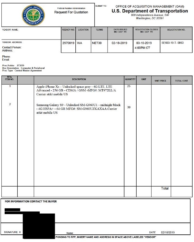 Ordering Fraud: The Other Side of the Supply Chain 2 RFQ example Redacted 002