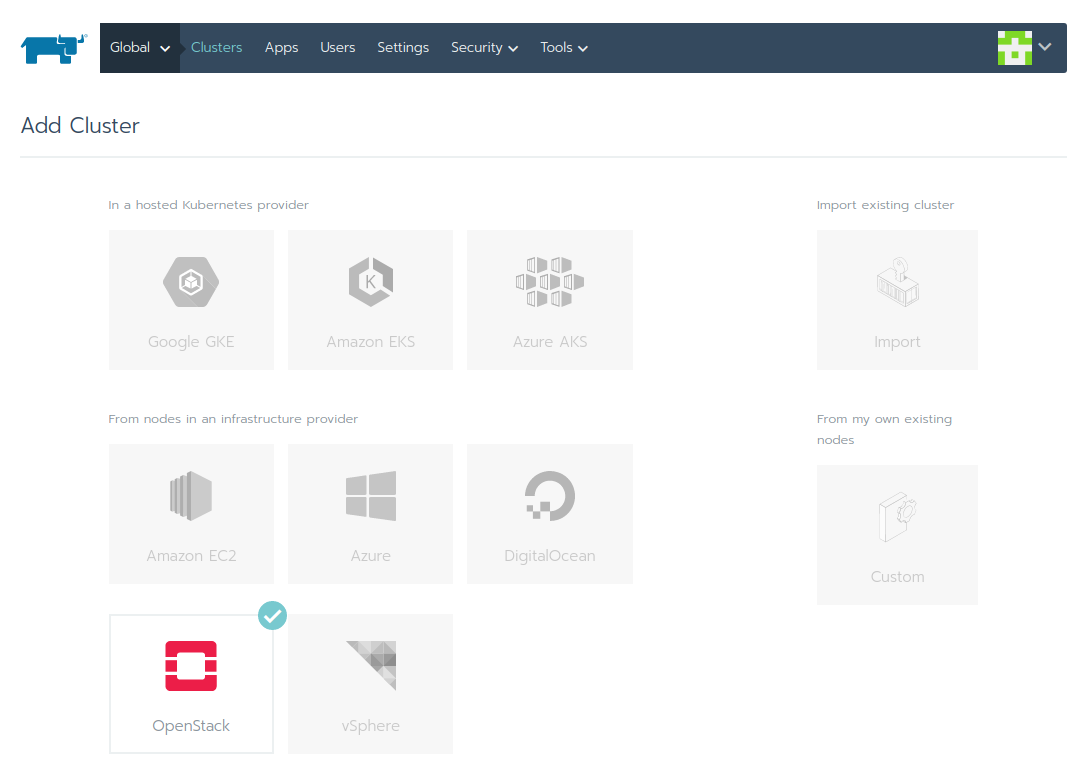 Bare Metal to Kubernetes as a Service - Part 3 of 3 10 add cluster 2 1