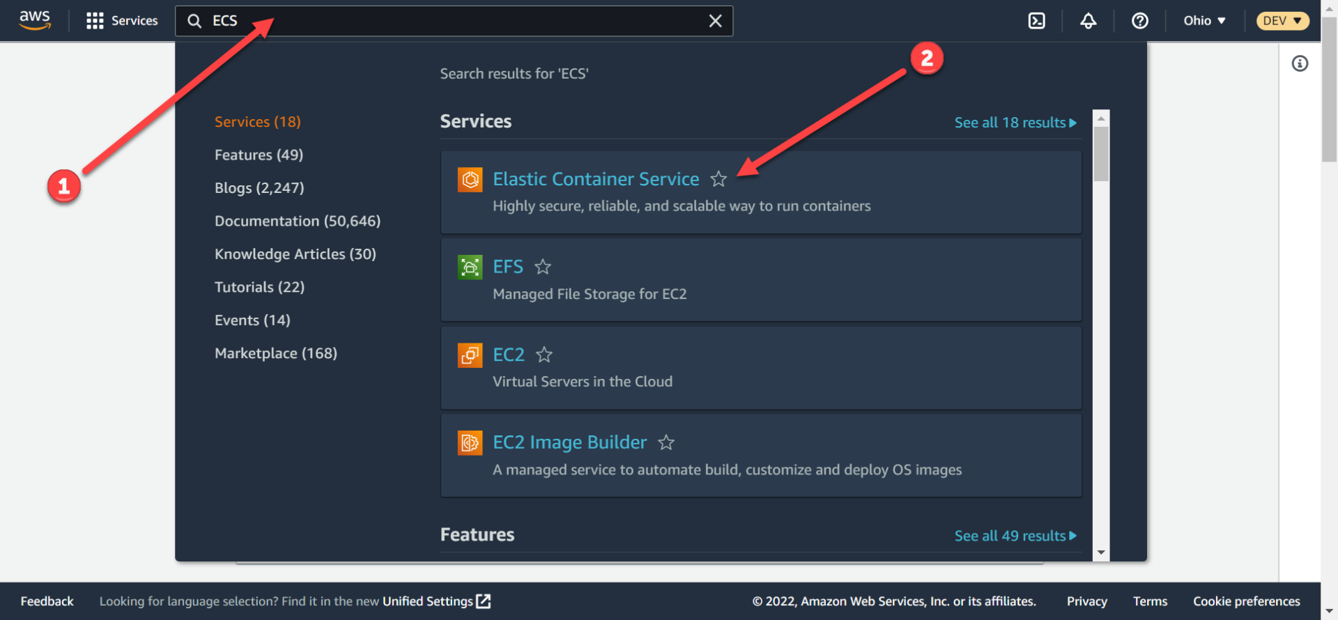 Deploying Your First Container on Amazon Elastic Container Service (ECS) - Part 1 of 2 2 AWSExhibit2
