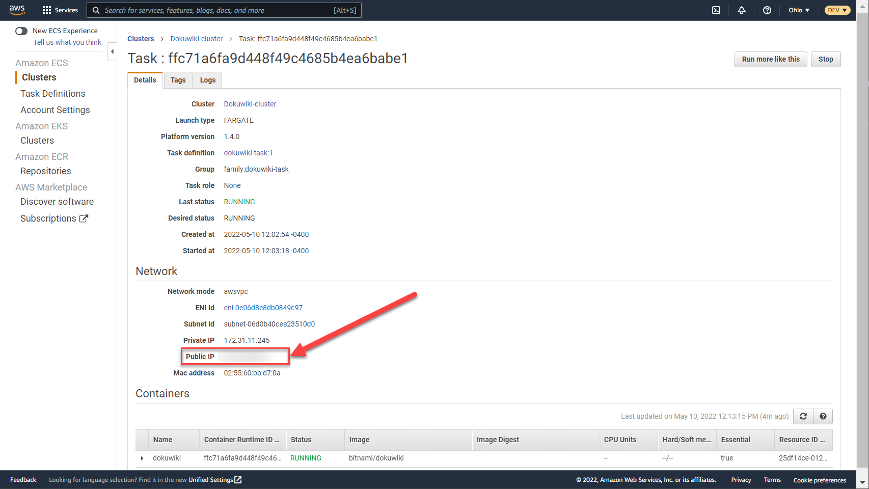 Deploying Your First Container on Amazon Elastic Container Service (ECS) - Part 1 of 2 9
