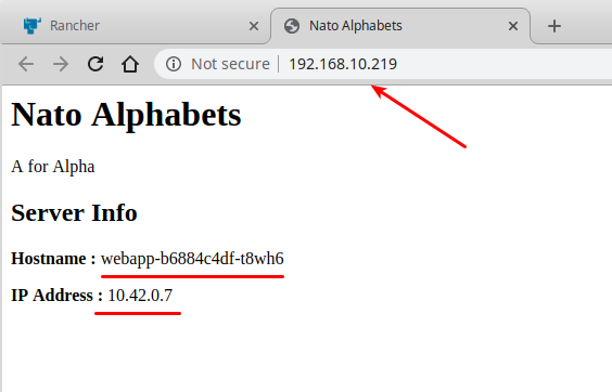 Bare Metal to Kubernetes as a Service - Part 3 of 3 26 test app 2